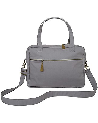 Numero 74 Waterproof Multipurpose Bag, Stone Grey - Organic cotton Large Backpacks