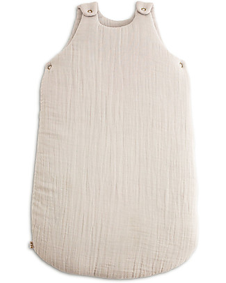 Numero 74 Winter Sleeping Bag 6-12 months, Powder - 100% Cotton Light Sleeping Bags