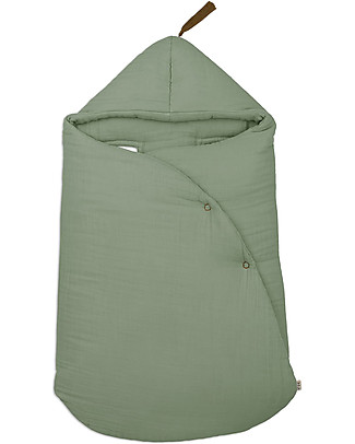 Numero 74 Winter Sleeping Bag - Gipsy Baby Nest - Sage Green - TOG 3.5 Footmuffs