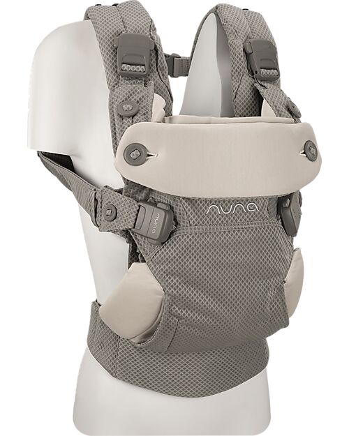 Nuna 4-in-1 Ergonomic Baby Carrier - Cudl Clik - Fog Baby Carriers
