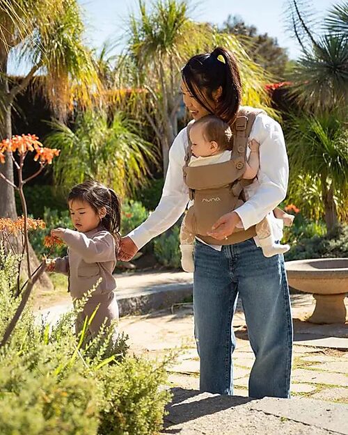 Nuna 4-in-1 Ergonomic Carrier - Cudl Luxe - Dusk - Cashmere Baby Carriers