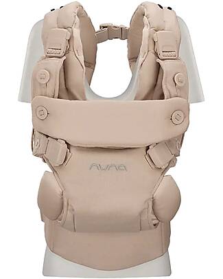 Nuna 4-in-1 Ergonomic Carrier - Cudl Luxe - Pearl - Cashmere Baby Carriers
