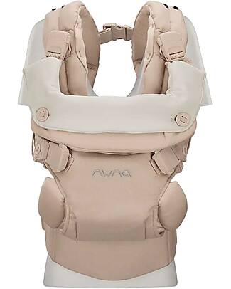 Nuna 4-in-1 Ergonomic Carrier - Cudl Luxe - Pearl - Cashmere Baby Carriers