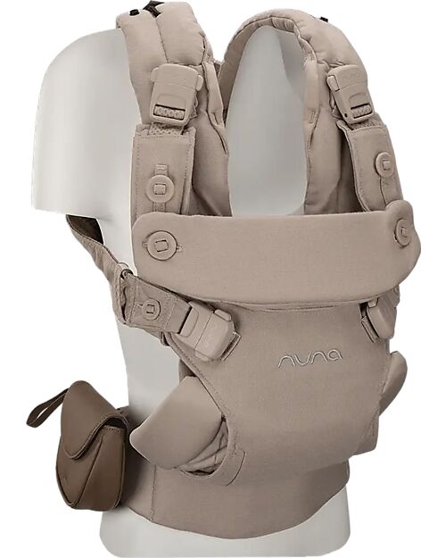 Nuna 4-in-1 Ergonomic Carrier - Cudl Luxe - Quartz - Cashmere Baby Carriers