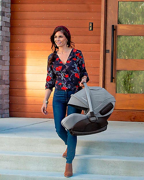Nuna Arra Car Seat with Base - Frostl - 0-2 years - Light and Transportable Car Seats Group 0+/1