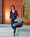 Nuna Arra Car Seat with Base - Frostl - 0-2 years - Light and Transportable Car Seats Group 0+/1