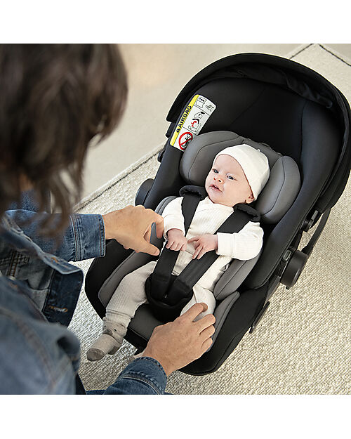 Nuna Arra Flex Infant Car Seat - Caviar - Chocolate - Group 0+ Car Seats Group 0+/1