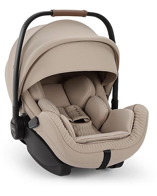 Nuna Arra Flex Infant Car Seat - Cosmopolitan - Coffee - Group 0+ Car Seats Group 0+/1