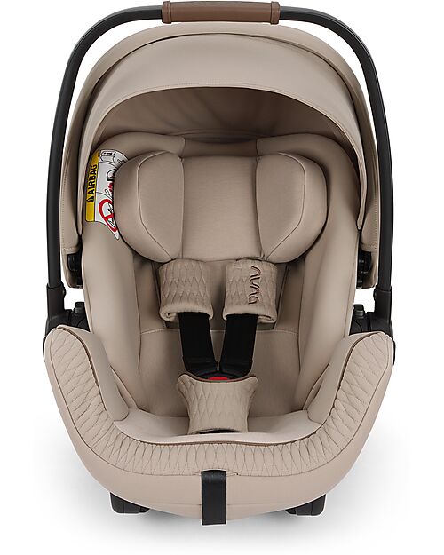 Nuna Arra Flex Infant Car Seat - Cosmopolitan - Coffee - Group 0+ Car Seats Group 0+/1