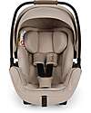 Nuna Arra Flex Infant Car Seat - Cosmopolitan - Coffee - Group 0+ Car Seats Group 0+/1
