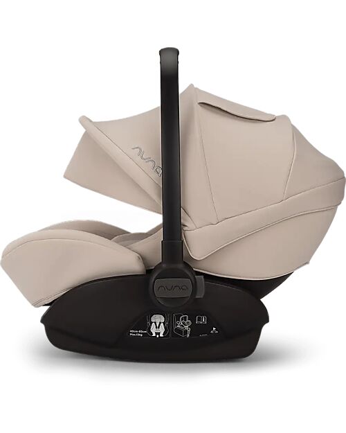 Nuna Arra Next Car Seat - Biscotti - Chocolate - Reclining to 157 ° - Group 0+ Car Seats Group 0+/1