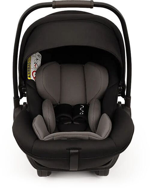 Nuna Arra Next Car Seat - Caviar - Chocolate - Reclining to 157 ° - Group 0+ Car Seats Group 0+/1