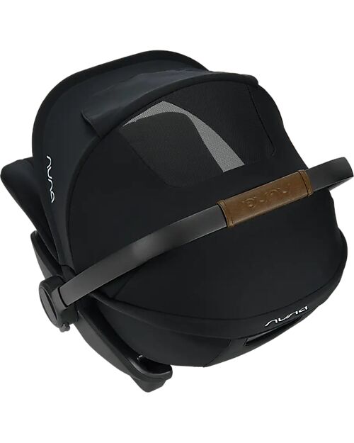 Nuna Arra Next Car Seat - Caviar - Reclining to 157 ° - Group 0+ Car Seats Group 0+/1