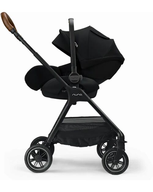 Nuna Arra Next Car Seat - Caviar - Reclining to 157 ° - Group 0+ Car Seats Group 0+/1