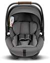 Nuna Arra Next Car Seat - Granite - Cognac - Reclining to 157 ° - Group 0+ Car Seats Group 0+/1
