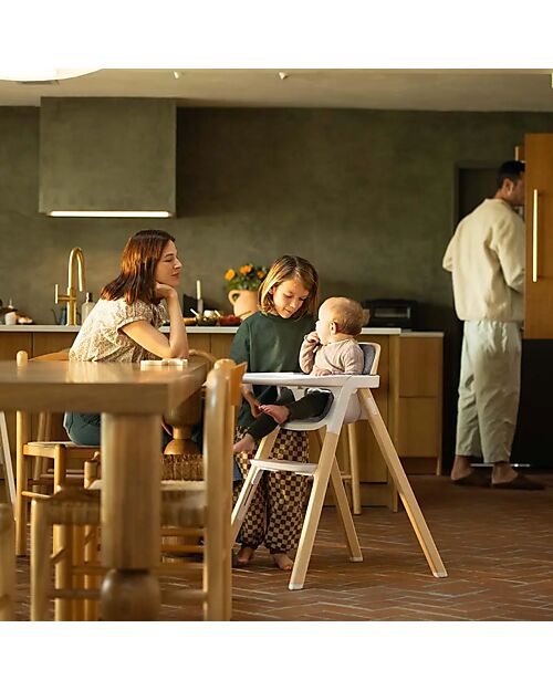 Nuna Bryn High Chair - Heritage - Maple Wood - From Birth to 6 Years High Chairs