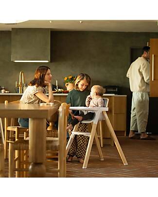 Nuna Bryn High Chair - Heritage - Maple Wood - From Birth to 6 Years High Chairs