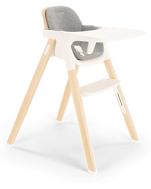 Nuna Bryn High Chair - Heritage - Maple Wood - From Birth to 6 Years High Chairs