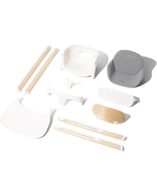 Nuna Bryn High Chair - Heritage - Maple Wood - From Birth to 6 Years High Chairs