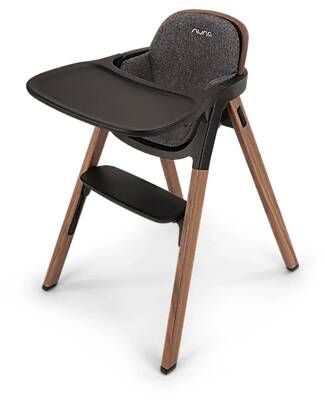 Nuna Bryn High Chair - Sanderson - Walnut Wood - From Birth to 6 Years High Chairs