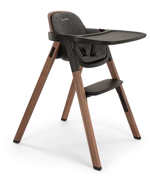 Nuna Bryn High Chair - Sanderson - Walnut Wood - From Birth to 6 Years High Chairs