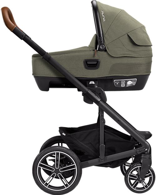 Nuna Cari Aire for Stroller and Car - 0-6 Months - Pine - Light Safe and Transportable Pram Systems