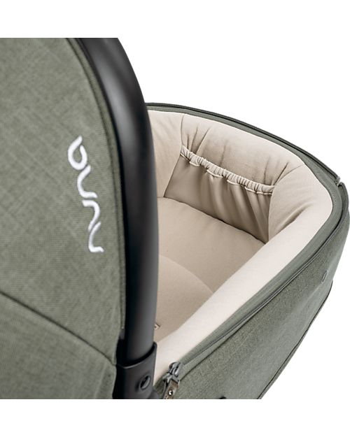 Nuna Cari Aire for Stroller and Car - 0-6 Months - Pine - Light Safe and Transportable Pram Systems