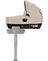 Nuna Cari Next Carrycot for Stroller and Car - Biscotti - Compatible with Next Base - Lightweight Safe and Transportable Pram Systems