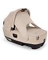 Nuna Cari Next Carrycot for Stroller and Car - Biscotti - Compatible with Next Base - Lightweight Safe and Transportable Pram Systems