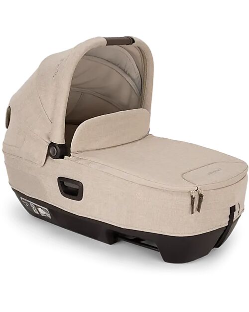Nuna Cari Next Carrycot for Stroller and Car - Biscotti - Compatible with Next Base - Lightweight Safe and Transportable Pram Systems