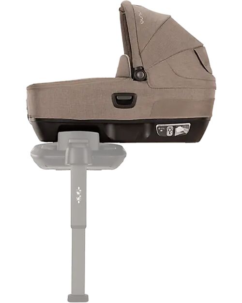 Nuna Cari Next Carrycot for Stroller and Car - Cedar - Compatible with Next Base - Lightweight Safe and Transportable Pram Systems