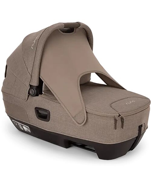Nuna Cari Next Carrycot for Stroller and Car - Cedar - Compatible with Next Base - Lightweight Safe and Transportable Pram Systems