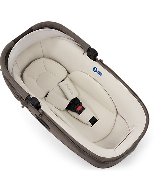 Nuna CARI Next Carrycot for Stroller and Car - Chateau - Compatible with Base Next - Lightweight, Safe and Portable Pram Systems