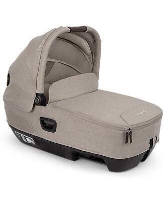 Nuna CARI Next Carrycot for Stroller and Car - Chestnut - Compatible with Base Next - Lightweight, Safe and Portable Pram Systems