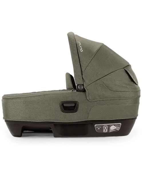 Nuna Cari Next Carrycot for Stroller and Car - Pine - Compatible with Next Base - Lightweight Safe and Transportable Pram Systems