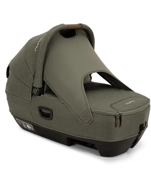 Nuna Cari Next Carrycot for Stroller and Car - Pine - Compatible with Next Base - Lightweight Safe and Transportable Pram Systems