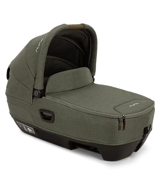 Nuna Cari Next Carrycot for Stroller and Car - Pine - Compatible with Next Base - Lightweight Safe and Transportable Pram Systems