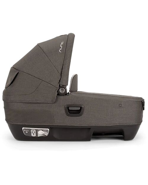 Nuna Cari Next Carrycot for Stroller and Car - Thunder - Compatible with Next Base - Lightweight Safe and Transportable Pram Systems