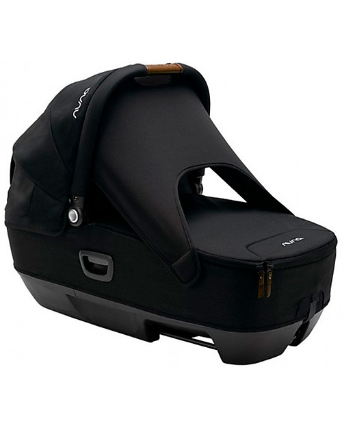 Nuna Cari Next for Stroller and Car - 0-6 Months - Caviar - Compatible with Base Next - Light Safe and Transportable Pram Systems