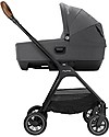 Nuna Cari Next for Stroller and Car - 0-6 Months - Granite - Compatible with Base Next - Light Safe and Transportable Pram Systems