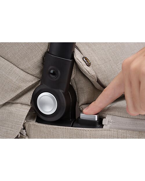 Nuna Carrycot for Mixx Next Stroller - Chateau - Attaches to the Stroller with One Click Pram Systems