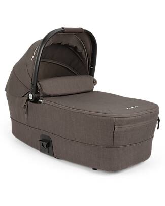Nuna Carrycot for Mixx Next Stroller - Chestnut - Attaches to the Stroller with One Click Pram Systems