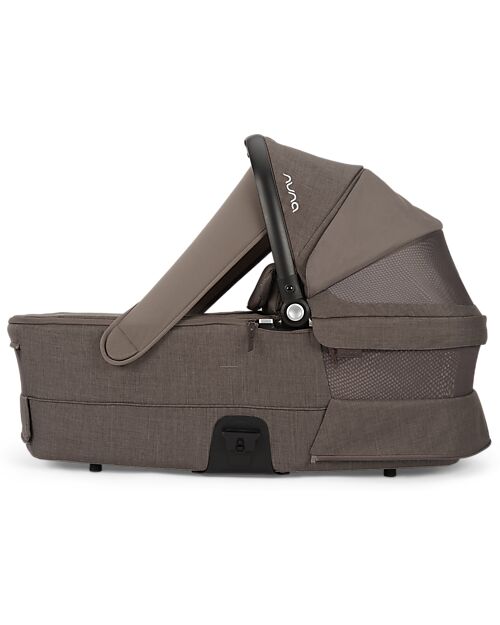 Nuna Carrycot for Mixx Next Stroller - Chestnut - Attaches to the Stroller with One Click Pram Systems