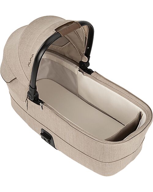 Nuna Carrycot for Mixx Next Stroller - Cosmopolitan - Connectable to the Stroller with one Click Pram Systems