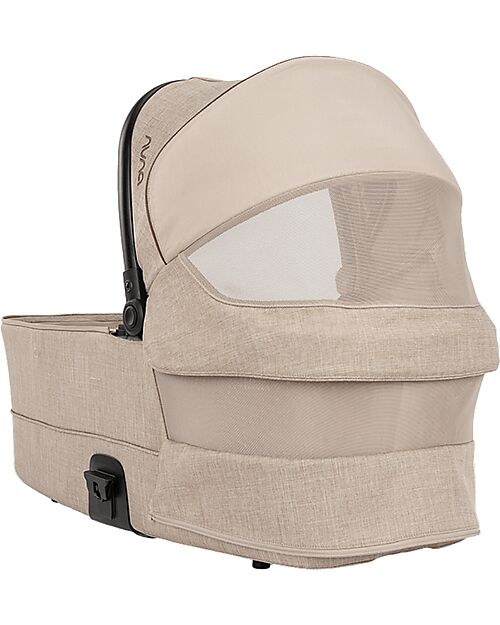 Nuna Carrycot for Mixx Next Stroller - Cosmopolitan - Connectable to the Stroller with one Click Pram Systems