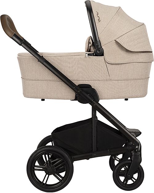 Nuna Carrycot for Mixx Next Stroller - Cosmopolitan - Connectable to the Stroller with one Click Pram Systems