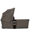Nuna Carrycot for Mixx Next Stroller - Thunder - Connectable to the Stroller with one Click Pram Systems