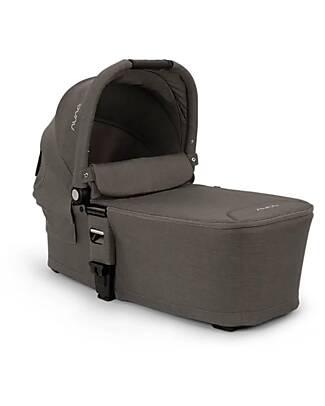 Nuna Carrycot for Mixx Next Stroller - Thunder - Connectable to the Stroller with one Click Pram Systems