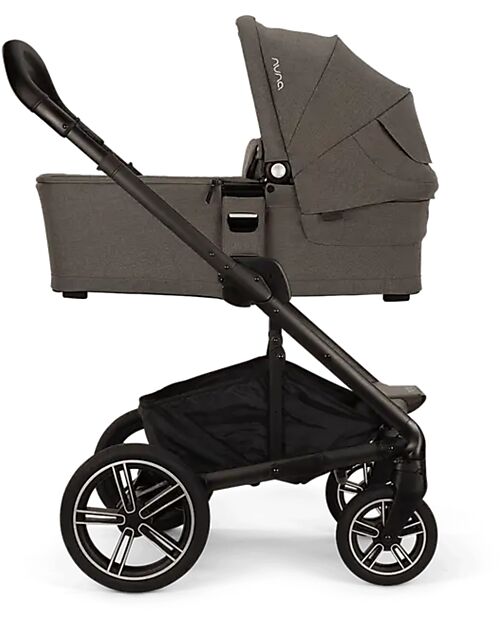 Nuna Carrycot for Mixx Next Stroller - Thunder - Connectable to the Stroller with one Click Pram Systems