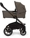 Nuna Carrycot for Mixx Next Stroller - Thunder - Connectable to the Stroller with one Click Pram Systems